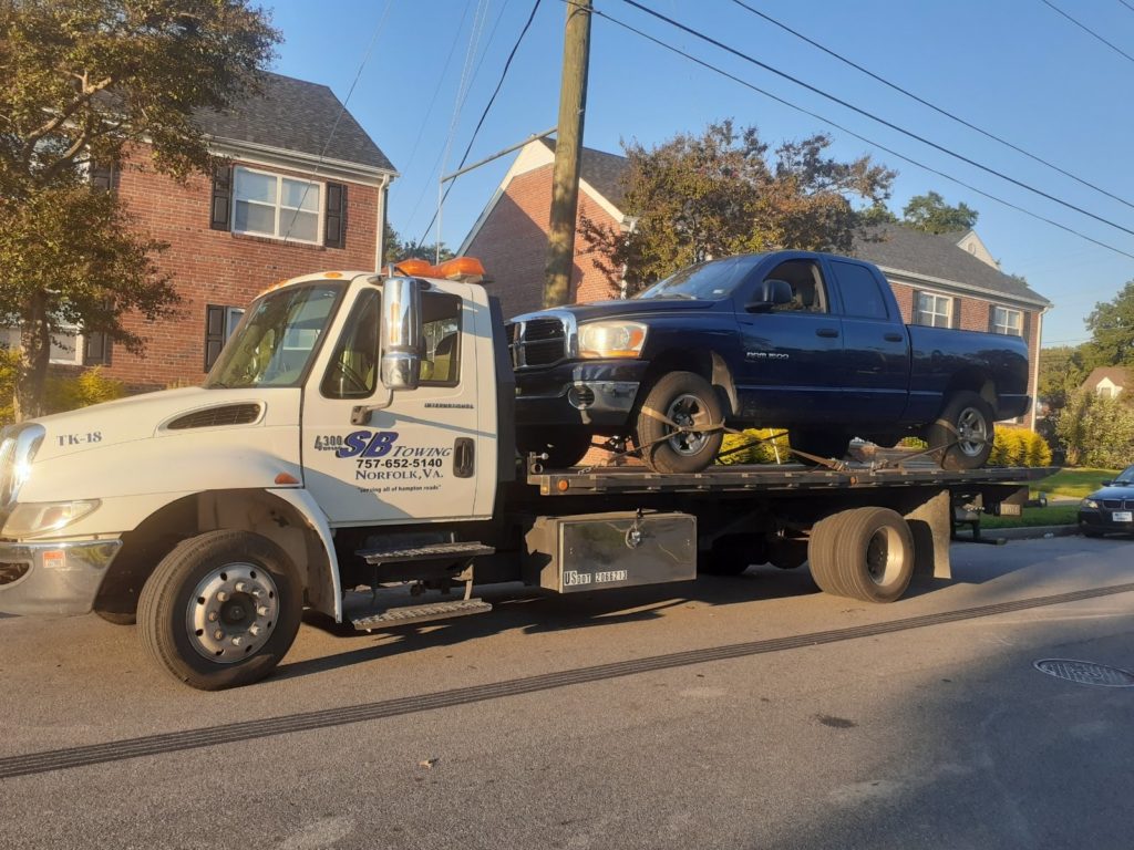 Emergency towing norfolk